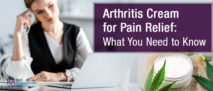 arthritis cream for pain relief