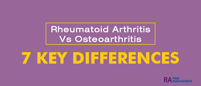 rheumatoid arthritis vs osteoarthritis