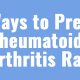 rheumatoid arthritis rash